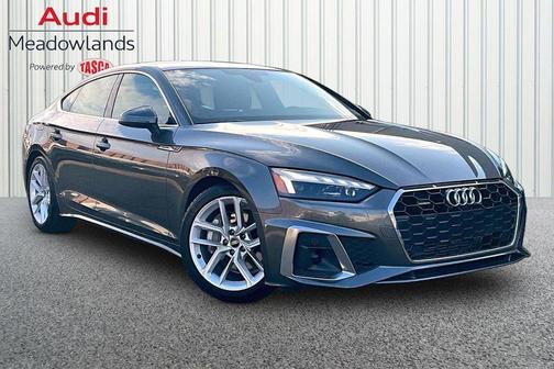 Daytona Gray Pearl Effect 2023 Audi A5 Sportback 45 S Line Premium Plus