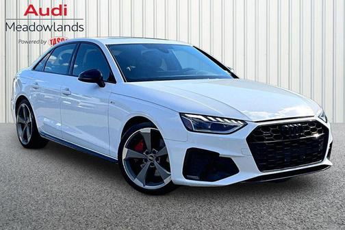Ibis White 2023 Audi A4 45 S line Premium Plus