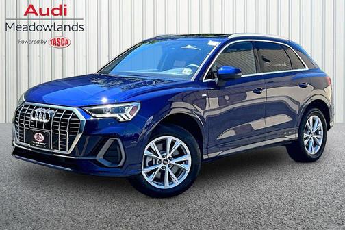 Navarra Blue Metallic 2025 Audi Q3 Premium 45 TFSI S line quattro Tiptronic