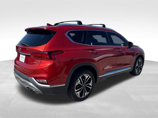Lava Orange 2020 Hyundai SANTA FE SEL 2.0T