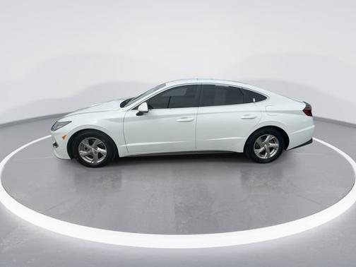 Quartz White 2021 Hyundai SONATA SE