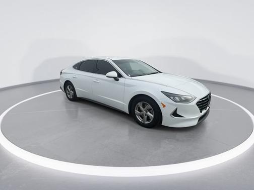 Quartz White 2021 Hyundai SONATA SE