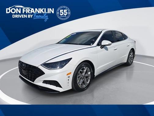 Serenity White 2023 Hyundai SONATA SEL