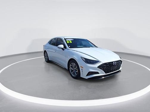 Serenity White 2023 Hyundai SONATA SEL
