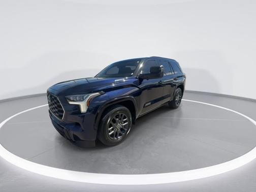 Blue 2023 Toyota Sequoia Platinum