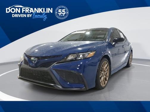 Blue 2024 Toyota Camry SE