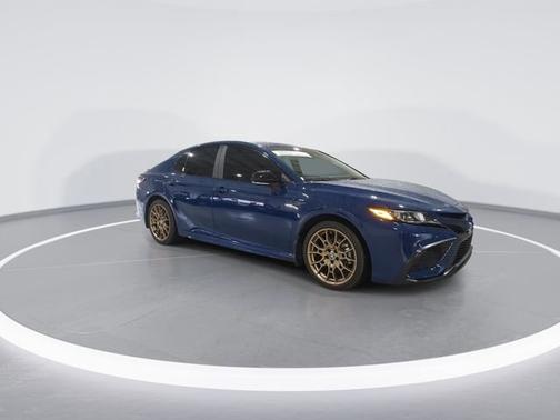 Blue 2024 Toyota Camry SE