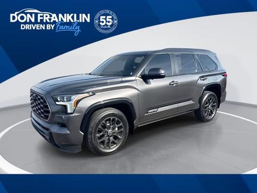 Gray 2024 Toyota Sequoia Platinum