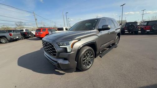 Gray 2024 Toyota Sequoia Platinum