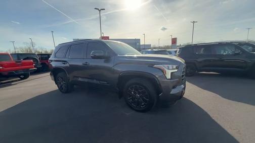Gray 2024 Toyota Sequoia Platinum