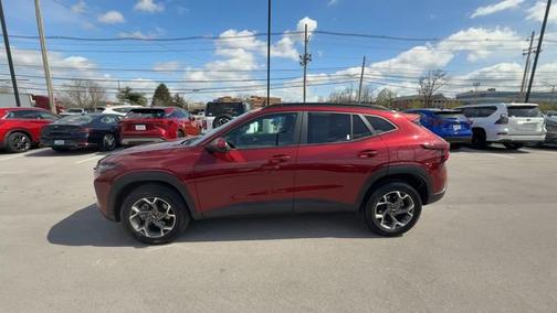 Crimson Metallic 2024 Chevrolet Trax LT