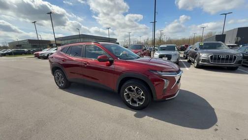 Crimson Metallic 2024 Chevrolet Trax LT