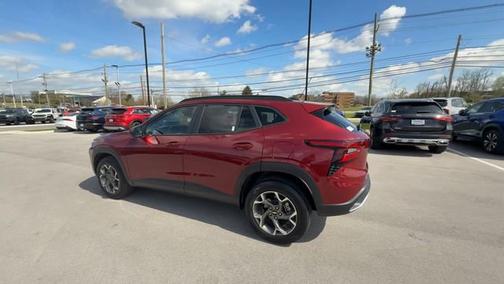 Crimson Metallic 2024 Chevrolet Trax LT