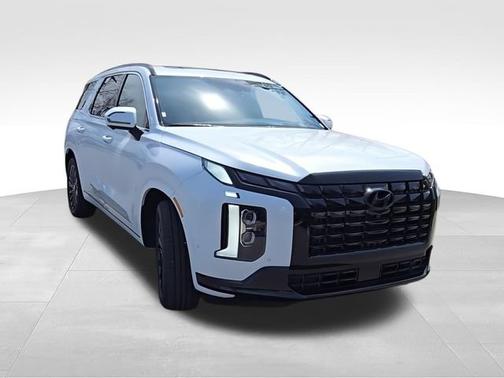 Hyper White 2025 Hyundai PALISADE Calligraphy Night Edition