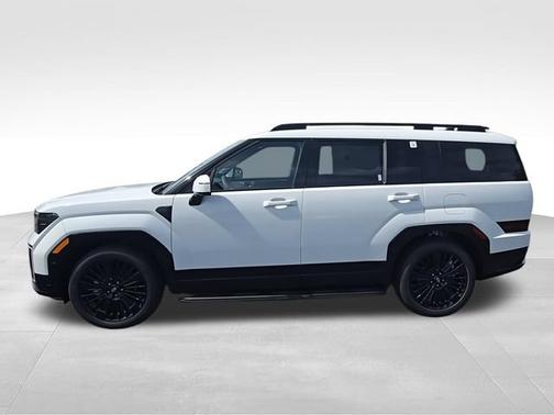 Serenity White 2026 Hyundai SANTA FE HEV Calligraphy