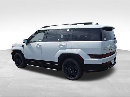 Serenity White 2026 Hyundai SANTA FE HEV Calligraphy
