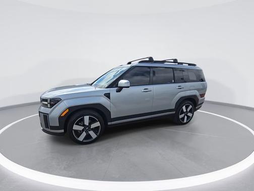 Shimmering Silver 2025 Hyundai SANTA FE HEV Limited