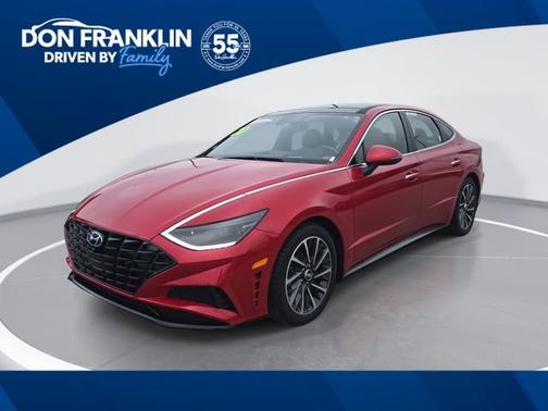 Calypso Red 2020 Hyundai SONATA Limited
