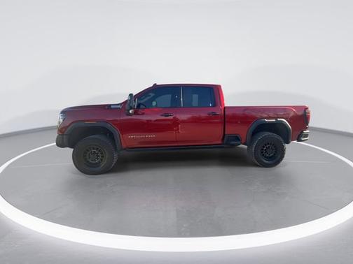 Volcanic Red Tintcoat 2024 GMC Sierra 2500 AT4X