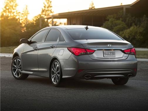 Harbor Gray Metallic 2014 Hyundai SONATA Limited