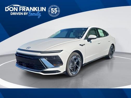Serenity White 2026 Hyundai SONATA SEL Sport