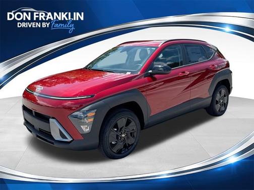 Ultimate Red Metallic 2026 Hyundai KONA SEL Sport