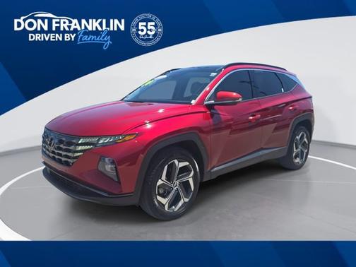 Ultimate Red 2024 Hyundai TUCSON Limited