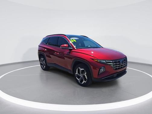 Ultimate Red 2024 Hyundai TUCSON Limited