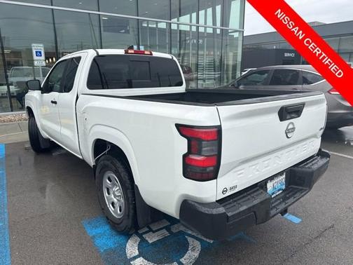 Glacier White 2025 Nissan Frontier S
