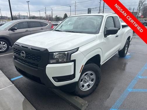 Glacier White 2025 Nissan Frontier S