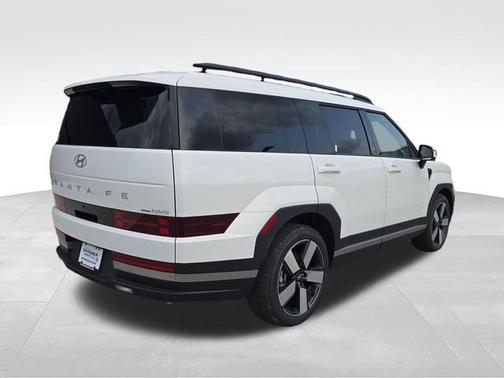 Serenity White 2026 Hyundai SANTA FE HEV Limited 7P