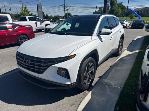 White Pearl 2024 Hyundai TUCSON Limited