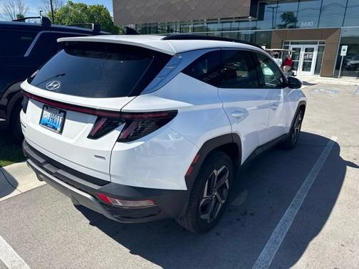 White Pearl 2024 Hyundai TUCSON Limited