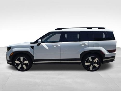 Serenity White 2026 Hyundai SANTA FE HEV Limited 7P