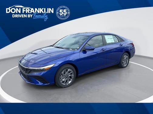Intense Blue 2026 Hyundai ELANTRA HEV Blue
