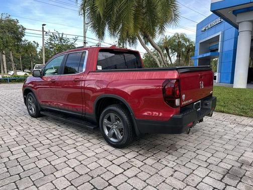 Red 2023 Honda Ridgeline RTL