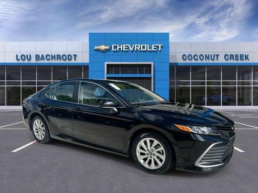 Midnight Black Metallic 2024 Toyota Camry LE