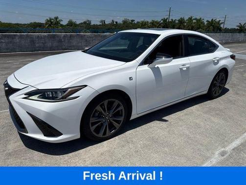 Ultra White 2019 Lexus ES 350 F Sport
