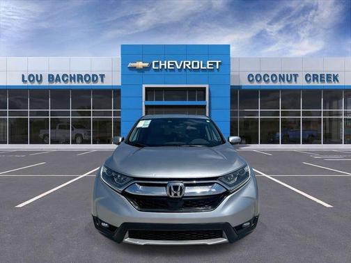 Lunar Silver Metallic 2018 Honda CR-V EX-L