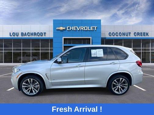 Glacier Silver Metallic 2018 BMW X5 xDrive50i