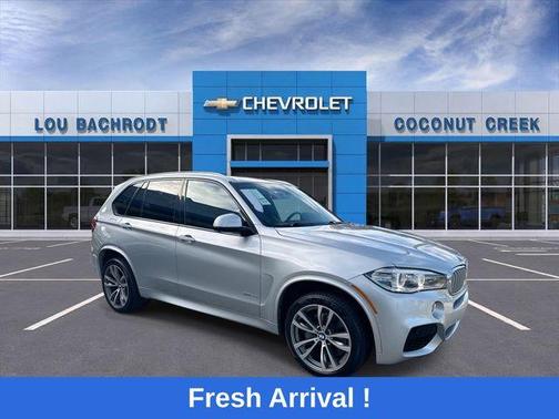 Glacier Silver Metallic 2018 BMW X5 xDrive50i