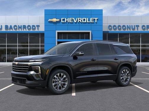 Black Metallic 2026 Chevrolet Traverse LT