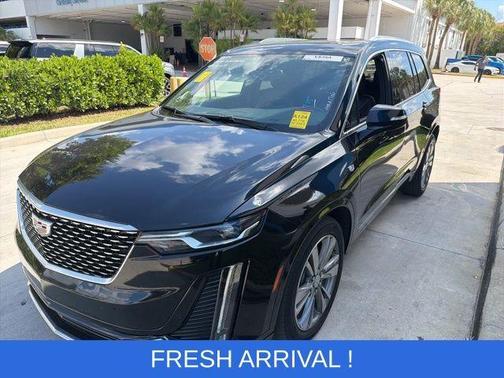 Stellar Black Metallic 2023 Cadillac XT6 Premium Luxury FWD
