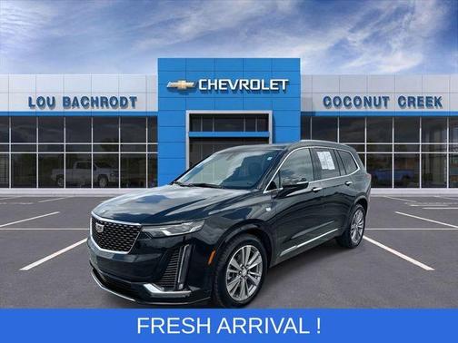 Stellar Black Metallic 2023 Cadillac XT6 Premium Luxury FWD