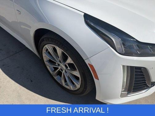 Summit White 2023 Cadillac CT5 Premium Luxury RWD