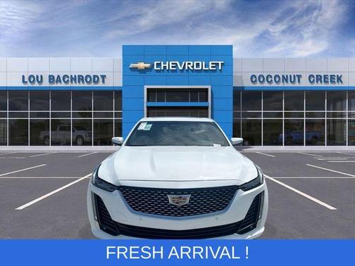 Summit White 2023 Cadillac CT5 Premium Luxury RWD