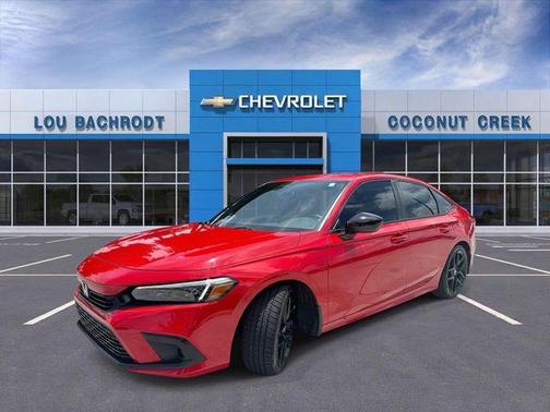 Red 2023 Honda Civic Sport