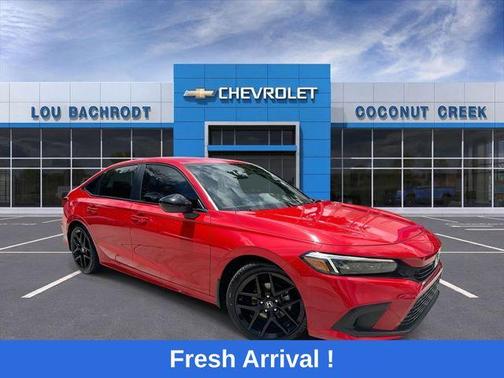 Red 2023 Honda Civic Sport
