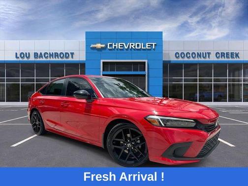 Red 2023 Honda Civic Sport