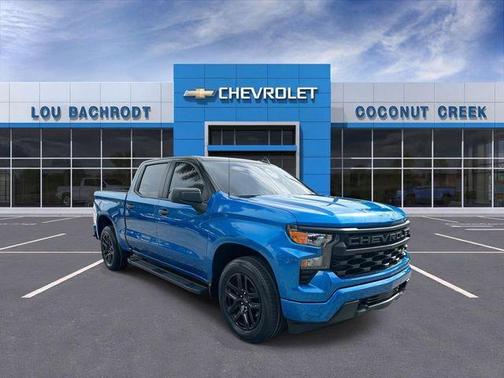 Glacier Blue Metallic 2022 Chevrolet Silverado 1500 Custom